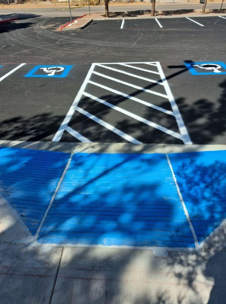 Commercial asphalt and parking lot project